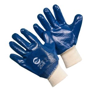 П142 / МАНЖЕТ Синие масло-бензостойкие перчатки (12/288)