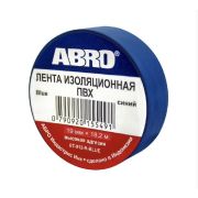 И072   Изолента СИНЯЯ ABRO 18м (10/250)