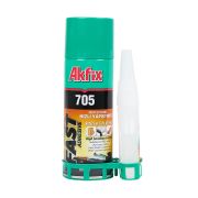 Х280  Клей  AKFIX 705  200мл. 65г. c активатором для экспресс склеивания  (24)