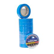 И060   SafeLine 15мм*10м изолента пвх синяя (10/250)