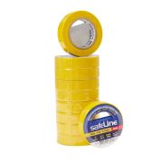 И065   SafeLine 15мм*10м изолента пвх желтая (10/250)