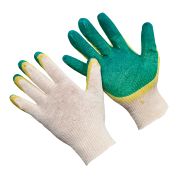 П150/БЕРД/ЗЕЛ  Перчатки с двойным латексным покрытием ЗЕЛЕНЫЙ  БЕРД (10/100)