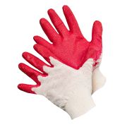 П156   Перчатки х/б с «один.» латекс. покр. 22размер