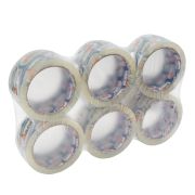 С032  Клеикая лента 48мм*66м НОВА РОЛЛ прозр  (6/36)