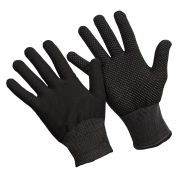 П074/Ч   ЧЕРНЫЕ МУЖСКИЕ  нейлоновые антистатические с пвх (10/300)