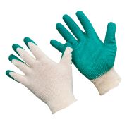 П141ЭК   ЗЕЛЁНЫЕ с одинарным латексом перчатки ЭКОНОМ (10/100/300)