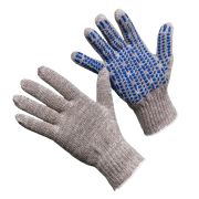 П046   СЕРЫЙ протектор перчатки 5-ти нит (10/200)