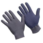 П076/L  «L» СЕРЫЕ  нейлоновые антистатические с Пвх (10/500)